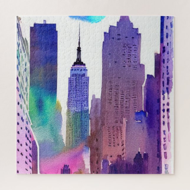 Puzzle New York City New York Empire State Building (Vertical)