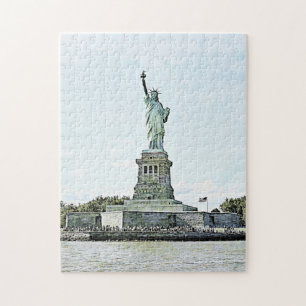 Puzzle New York City - Statue of Liberty