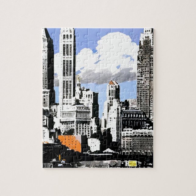 Puzzle New York City Travel (Vertical)