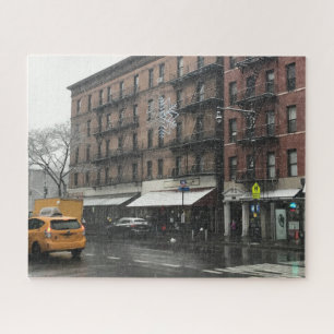 Puzzle New York City Upper West Side Snow Photographie
