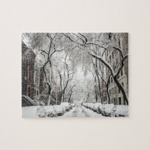 Puzzle New York en hiver