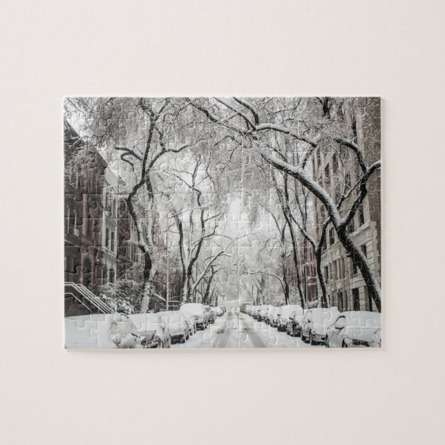 Puzzle New York en hiver (Horizontal)