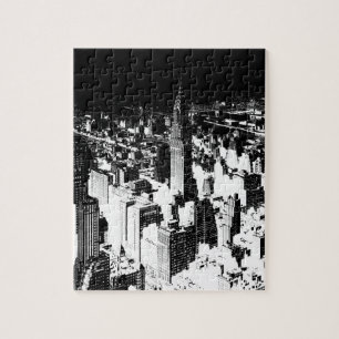 Puzzle New York noir et blanc