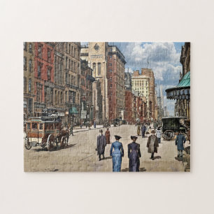 Puzzle New York, NY – Cinquième Avenue en montant depuis 