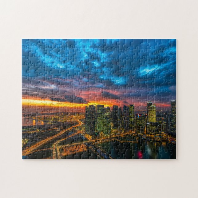 Puzzle New York Skyline. (Horizontal)