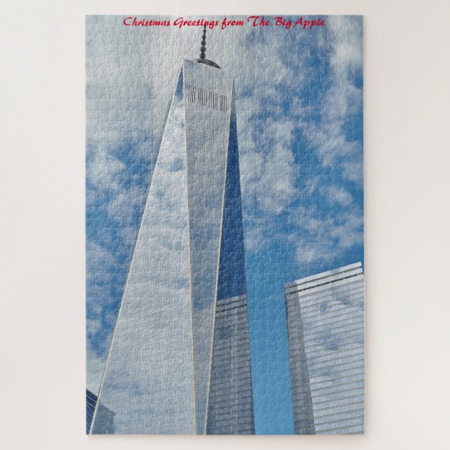 Puzzle New York Skyscrapts.voeux de Noël Jigsaw Pu