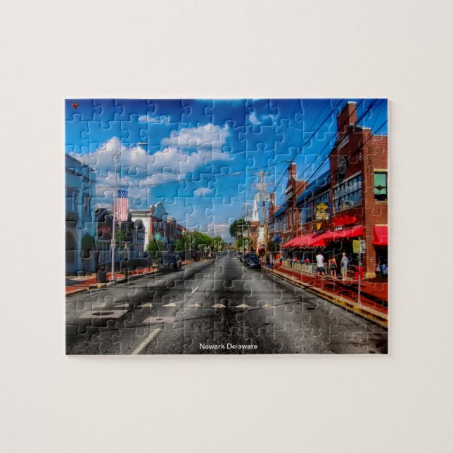 Puzzle Newark Delaware. (Horizontal)