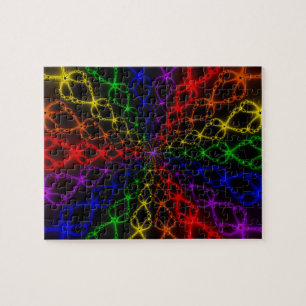 Puzzle Newton Rainbow   Arc-en-ciel Fractal Art