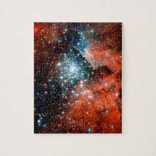 Puzzle NGC 3603 Star Forming Region - Hubble Space Photo