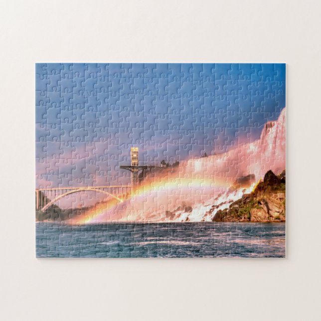 Puzzle Niagara Falls Ontario Canada. (Horizontal)