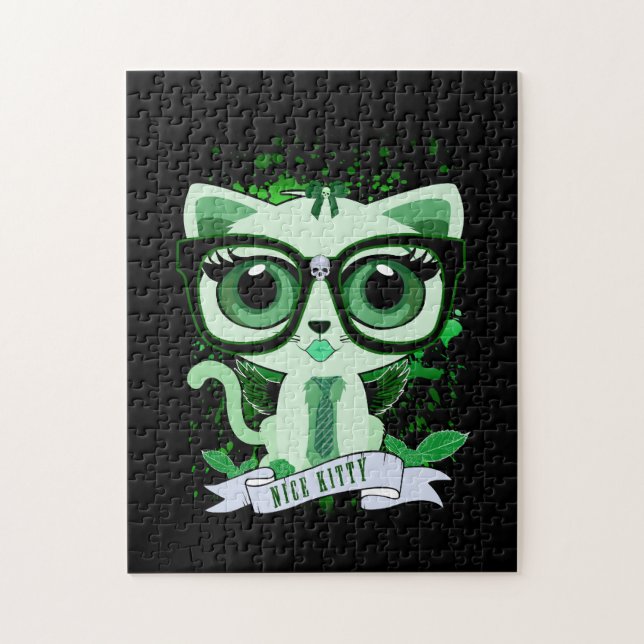Puzzle Nice Kitty - Vert (Vertical)