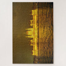 Night View, Hungarian Parliament, Budapest Hungary