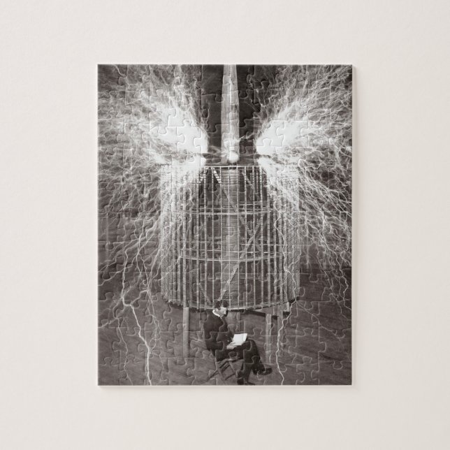Puzzle Nikola Tesla (Vertical)