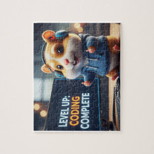 Puzzle Niveau supérieur Codage terminé – Hamster programm