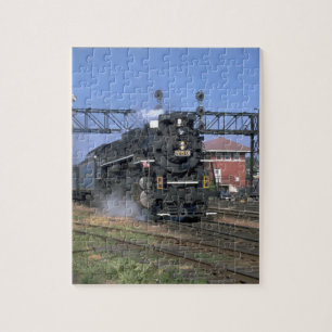 Puzzle NKP 2-8-4 Berkshire #759 avec des "_Trains
