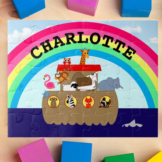Puzzle Noahs Ark Arc en arc-en-ciel Personnalisé (Créateur téléchargé)