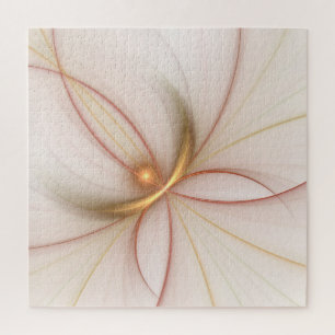 Puzzle Noble Cuivre Et Or Abstrait Art Fractal Moderne