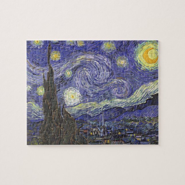 Puzzle nocturne étoilé (Horizontal)