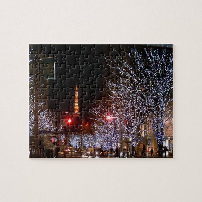 Puzzle Noël à Tokyo, Japon (Horizontal)