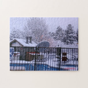 Puzzle Noël blanc en Arizona