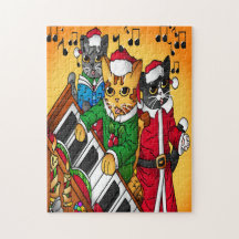 Noël Carol Cats