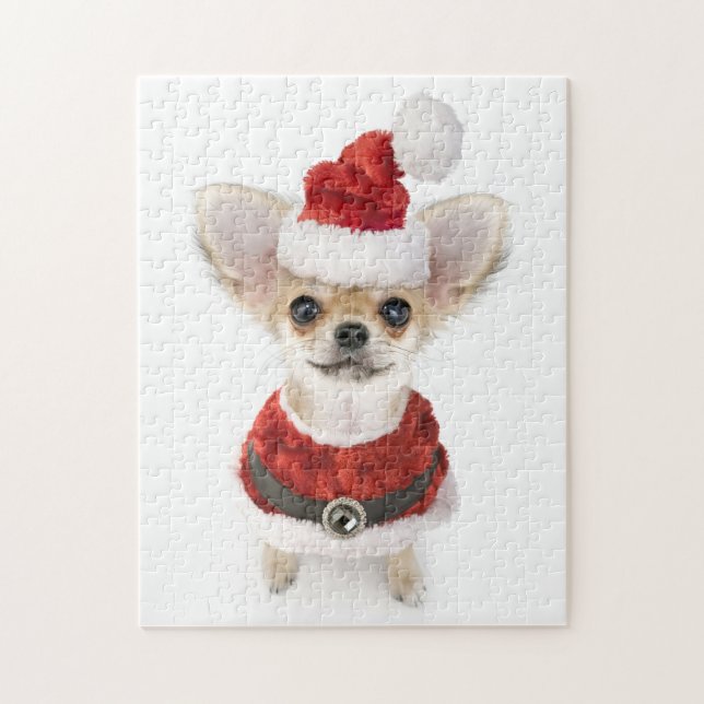 Puzzle Noël Chihuahua (Vertical)