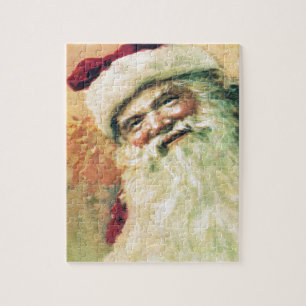 Puzzle Noël de cru du père noël