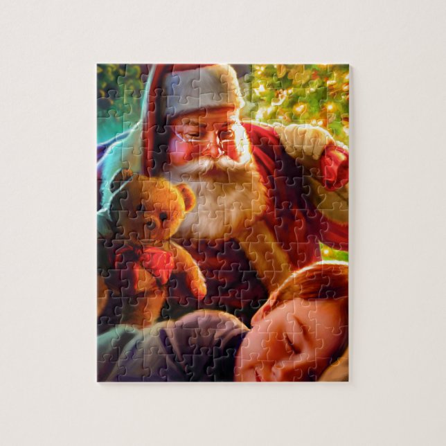 Puzzle Noël de Père Noël (Vertical)