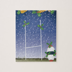 Puzzle Noël de rugby