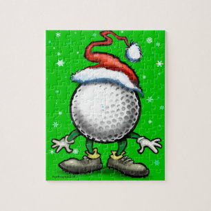 Puzzle Noël du golf
