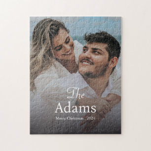 Puzzle Noël élégant Moderne et tendance Couple amusant