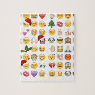 Puzzle noël emojis