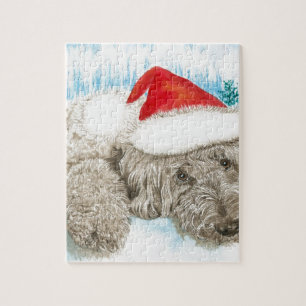 Puzzle Noël Labradoodle