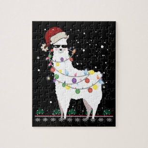 Puzzle Noël Llama