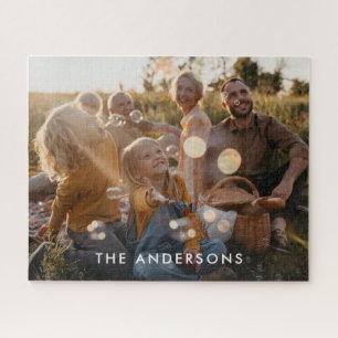 Puzzle Noël moderne minime collage photo cadeau unique