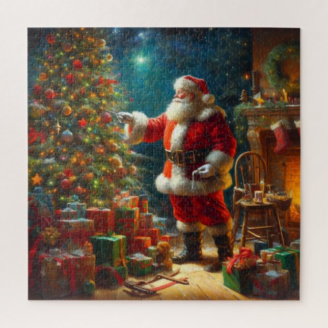 Puzzle Noël Père Noël 1 (Vertical)