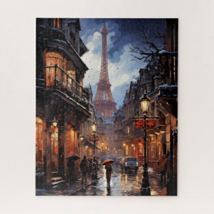 Puzzle Noël Shopping À Paris