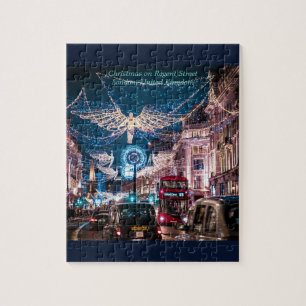 Puzzle Noël sur Regent Street, Royaume-Uni Londres