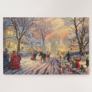 Puzzle Noël victorien