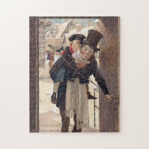 Puzzle Noël vintage par Jessie Willcox Smith