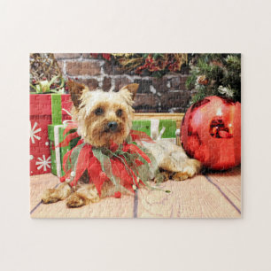 Puzzle Noël - Yorkie - Kinsey