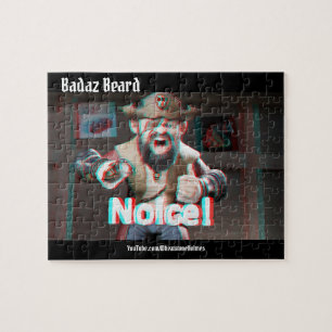 Puzzle Noice ! Badaz Beard 3D