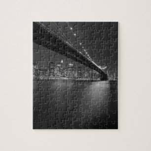 Puzzle Noir blanc New York City Skyline