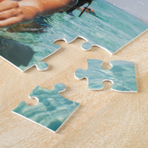 Puzzle Nom de famille 8 Photo Collage moderne Elégant Noi