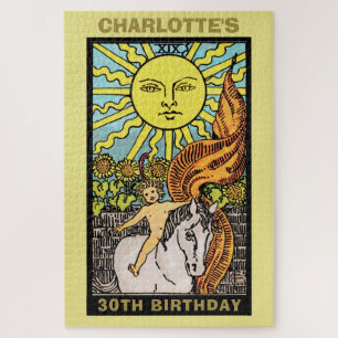 Puzzle Nom de la fête d'anniversaire des 30 ans The Sun T