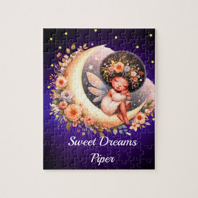 Puzzle Nom des filles personnalisées (Vertical)