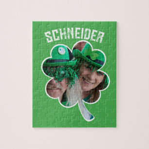 Puzzle Nom personnalisé Jour de la Saint Patrick photo de