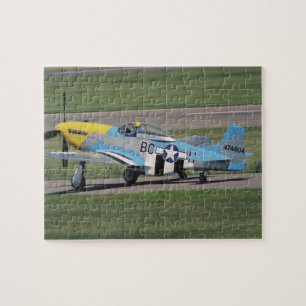 Puzzle Nord-américain P-51 D Dazzling Donna sur le