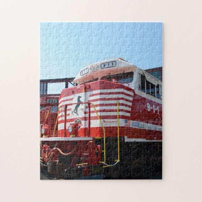 Puzzle Norfolk Southern Railway 911 Locomotive diesel (Vertical)