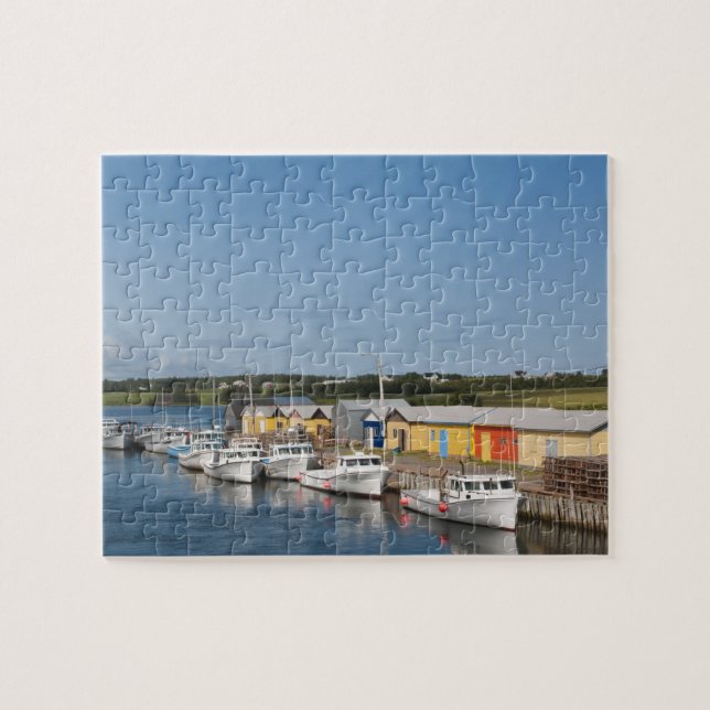 Puzzle North Lake Harbour, Île-du-Prince-Édouard. (Horizontal)